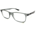 Ray-Ban Eyeglasses Frames RB8903 5244 Clear Matte Gray Carbon Fiber 53-1... - $121.23