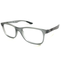 Ray-Ban Eyeglasses Frames RB8903 5244 Clear Matte Gray Carbon Fiber 53-18-145 - $121.33