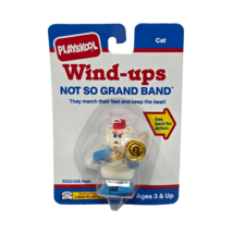 VINTAGE 1990 PLAYSKOOL WIND-UPS NOT SO GRAND BAND CAT W/ TUBA NEW SEALED - $267.48 MXN