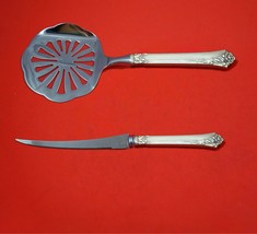 Damask Rose by Oneida Sterling Silver Tomato Serving Set 2-Piece Custom ... - £100.91 GBP