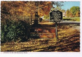 Kentucky Postcard Bardstown Federal Hill My Old Kentucky Home - £1.62 GBP