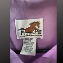 Pale Horse Designs English Riding Shirt Long Sleeves Light Purple or Pink image 3