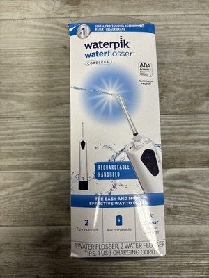 Waterpik WP360W Cordless Water Flosser - White ~Open Box/New Item image 2