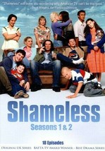 Shameless: Seasons 1 &amp; 2 - Original UK Series (DVD, 2013, 4-Disc Set) - £4.68 GBP