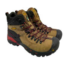 Keen Men&#39;s Mid-Cut Hamilton Steel Toe CSA Work Boots 1020096D Bison Size 11D - £107.02 GBP