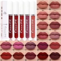 CmaaDu 18 Colors Long Lasting Lip Gloss Matte Velvet Liquid Lipstick Waterproof  - £4.37 GBP