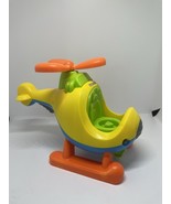 Fisher-Price Little People Spin &#39;n Fly Yellow Musical Helicopter - $16.21 CAD
