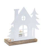 Metal House Tealight Candle Holder (Set of 2) - $78.19 CAD