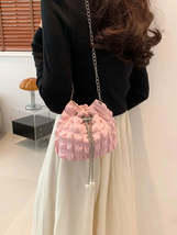 Bubble Texture Bucket Bag - $22.26