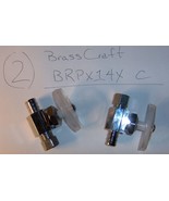 2count 1/2&quot; Nom Crimp PEX Barb x 3/8&quot; OD Comp Straight Stop BrassCraft B... - $36.82 CAD