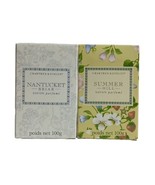 Crabtree &amp; Evelyn Nantucket Briar + Summer Hill Bath Soap Bar 3.5 Oz Each - $39.95