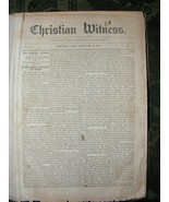 Cival War Original Christian Witness Weekly  1864 to 1865 First Hand War... - €766,06 EUR