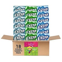 Extra Gum Variety Pack – 18 Packs With 15 Gum Sticks Each – Polar Ice, - £44.83 GBP