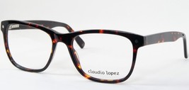 Claudio Lopez CLA1382 Col. 3 Demi Brown / Tortoise Eyeglasses Frame 53-17-145mm - £61.19 GBP