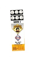 Apr 8 1996 Philadelphia Phillies @ Pittsburgh Pirates Ticket Home Opener - £15.78 GBP