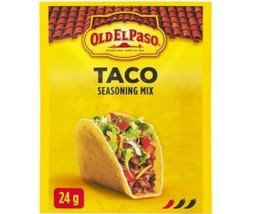8 x Old El Paso Taco Seasoning Mix- 24g Each, From Canada, Free shipping - $30.96