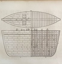 Floating Gates Diagram Woodcut 1852 Victorian Industrial Print Drawing D... - $39.99