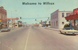 Arizona AZ Willcox Highway Postcard Old Vintage Card View Standard Oil O... - £15.64 GBP