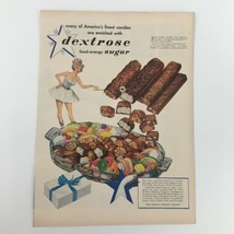 1950 Dextrose Food-Energy Sugar America’s Finest Candies Print Ad - £11.20 GBP