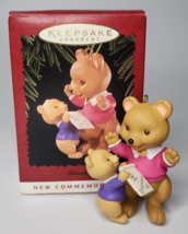 1996 Hallmark Keepsake GRANDMA Bear &amp; Child Christmas Ornament - New in ... - £10.21 GBP