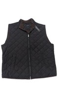 Tahari Black Men&#39;s Quilted Vest Size XXL New - $29.69