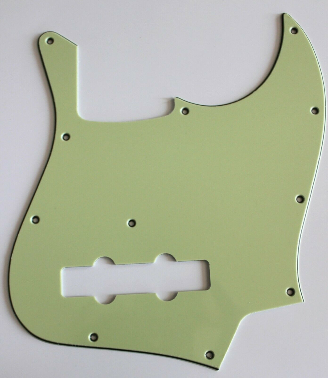 Primary image for Guitar Parts Guitar Pickguard For Fender Geddy Lee Jazz Bass,3 Ply Vintage Green