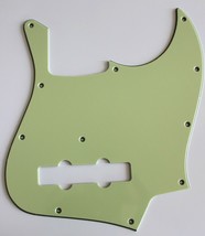 Guitar Parts Guitar Pickguard For Fender Geddy Lee Jazz Bass,3 Ply Vintage Green - £10.92 GBP