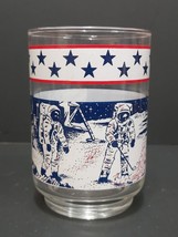 Vtg NASA Apollo 14 Mission Golfing On The Moon Glass 4&quot; Tall - $11.65