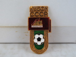 Vintage Soviet Soccer Pin - Locomotiv  Moscow Champions 1936 and 1957 - $19.00