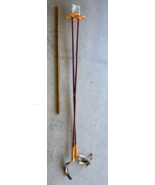 VINTAGE PAIR OF LILJEDAHL BAMBOO  SKI POLES APPROX 52&quot;  135 cm VM-STAVEN... - $123.74 CAD