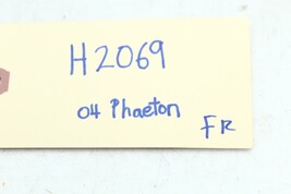 2004-2006 VOLKSWAGEN PHAETON FRONT RIGHT PASSENGER SEAT BELT RETRACTOR H2069 image 15