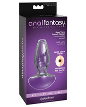 Anal Fantasy Elite Collection Beginners Anal Glass Gaper - Clear - £31.33 GBP