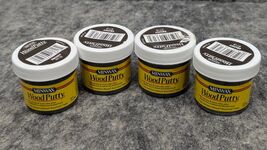 4 x Minwax 3.75 Oz. Ebony Wood Putty 13618000 Minwax 13618000 0274261361... - $8.99