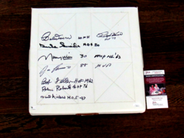 SNIDER DOERR KINER FELLER ROBERTS NIEKRO CANSECO HOF MVP SIGNED AUTO BAS... - £311.49 GBP