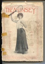 Munsey 10/1902-Tennis cover &amp; story by Harold Brewster-Historic photo fe... - £98.81 GBP