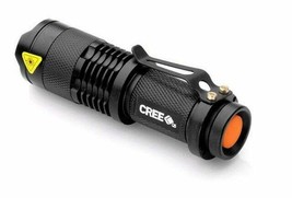 3 Mode 1200 Lumens Zoomable Q5 Mini LED Flashlight 14500 AA - £9.27 GBP