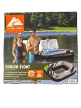 Ozark Trail Inflatable Cooler Float with 2 Cup Holders NEW - $17.81