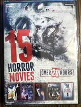 15 Horror Movies  Over 20 Hours on on 3 Disc Set New/Sealed - £8.39 GBP