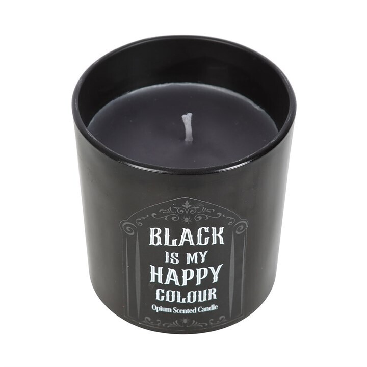 Black is My Happy Color Opium Candle Item image 2