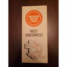Missouri Pacific Lines West Southwest Passenger Timetable Schedule Sept 1961 - £9.39 GBP