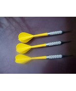 Arachnid Inc. soft tipped darts yellow set of 3 - £3.90 GBP