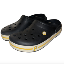 Crocs Major League Baseball Pittsburgh Pirates Sz 10 Mens 12 Womens Jolly Roger - £35.96 GBP