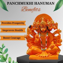 Panchmukhi Sankat Mochan Balaji Bajrangbali Idol for Pooja Temple. Mandir 6&quot; - £15.56 GBP