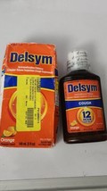 Delsym 12 Hour Cough Suppressant Liquid, Orange Flavor 5 Oz exp 08/26 - £8.95 GBP