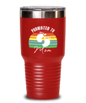 Mom Tumbler Promoted To Mom Red-T-30oz  - £25.61 GBP
