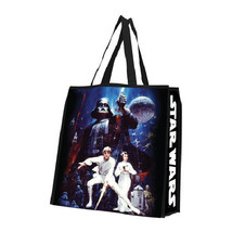 Star Wars Classic Poster Art Large Recycled Shopper Tote Bag NEW UNUSED - £4.72 GBP