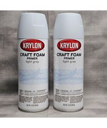(x2) Krylon K05055007 Craft Foam Primer Aerosol Paint, 12 oz, New, LIGHT... - $752.19 MXN