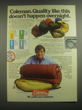1984 Coleman Sleeping Bags Ad - Coleman. Quality like this doesn't happen  - $18.49