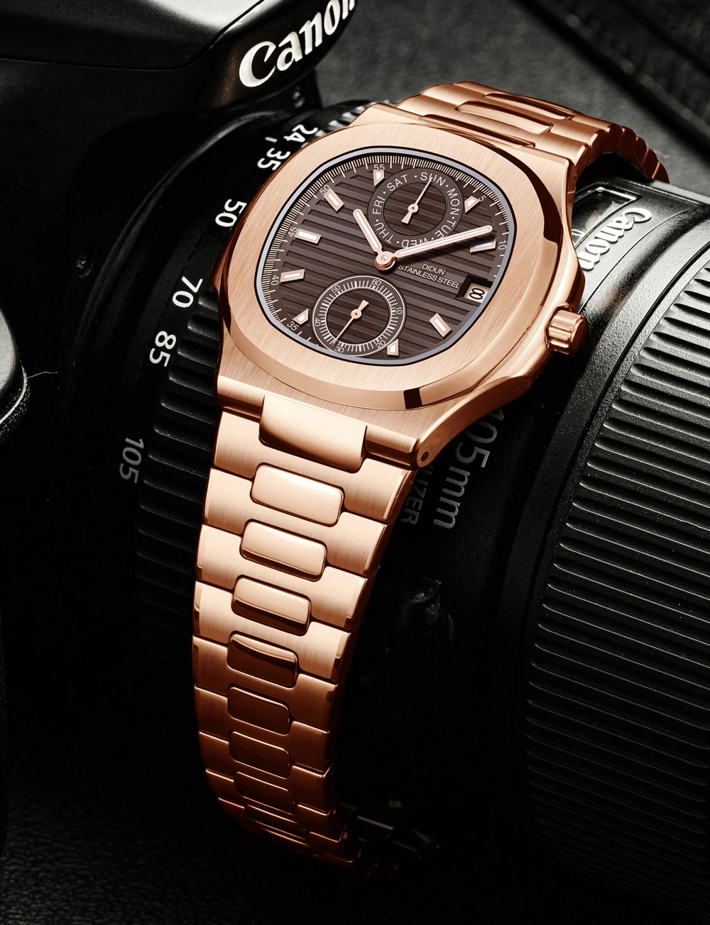 TOP New Men Quartz Watches Sport Business Luxury Brand Stainless Steel M... - $93.17