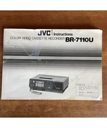 Manual Only JVC Super VHS VCR Recorder BR-711OU Original Manual - £15.54 GBP